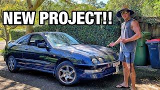 I BOUGHT A PROJECT CAR!! Honda Integra Project