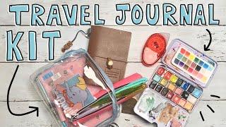 Pack My Travel Journal Kit With Me! ️