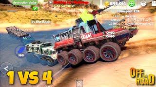 Titanium Vs Icebreaker Online Multiplayer | Off The Road OTR Offroad Car Driving Game Gameplay HD