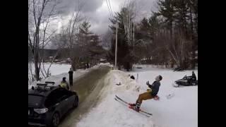 Beer sip backflip