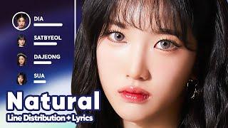 PIXY – Natural (Line Distribution + Lyrics Karaoke) PATREON REQUESTED