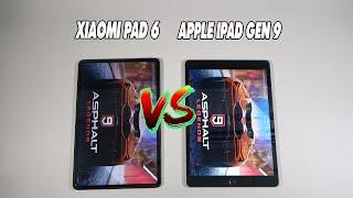 Xiaomi Pad 6 vs Apple iPad Gen 9 | SpeedTest & camera comparison