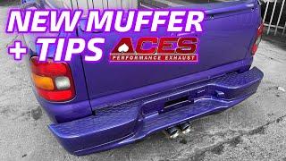 Wockesha Gets A New Borla + Tips @ Aces Performance Muffler!