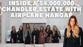 Inside a $4,000,000 Chandler Estate with Airplane Hangar