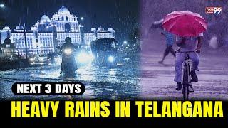 Heavy Rains in Telangana For Next 3 Days || TVN99 URDU NEWS