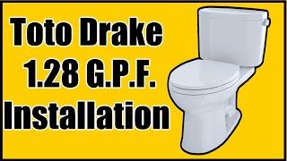 Toto Drake Comfort Height Elongated Toilet