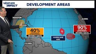 Tropical update: Chief Meteorologist David Paul with an update on what's going on in the Gulf