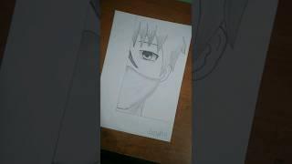 Anime sketch with 10B pencil. #you and me song #subh #sushma ,s sketch #shorts