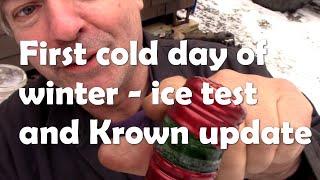 Cold weather starting and ice test Krown rustproofing update