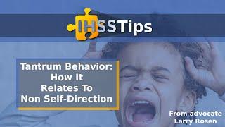 Tantrum Behavior & Non Self-Direction | Short