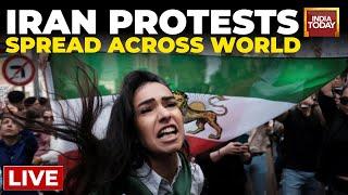 Iran Protests 2022 | Iran's Anti-Hijab Protest Spread Across World | LIVE News | Iran Protest Video