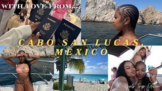 CABO SAN LUCAS, MEXICO | Travel Vlog+Girls Trip !!! (Luxury Resort, Yacht, Horse Riding & more omg)