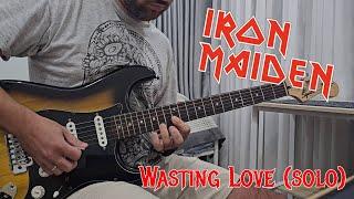 Wasting Love (Iron Maiden) solo - Guitar cover by Rinat Saitov