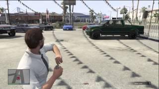 GTA 5 BLOWING UP 10 CARS AT ONCE EPIC DOMINO EXPLOSIONS CHAIN REACTION