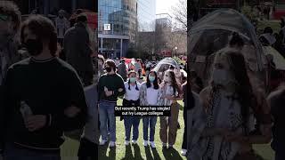 Trump's War on US Universities  #shorts #trump