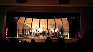 Matthew Lineberry Choir Christmas 2013 Charles Patterson Middle School