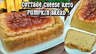 Fast & Easy Cottage Cheese Keto Pumpkin Bread | Low Carb Recipes | Pumpkin Bread Recipe