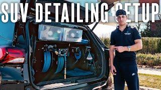 I Built a Mobile Car Detailing Setup for $1500 (Full SUV Tour)