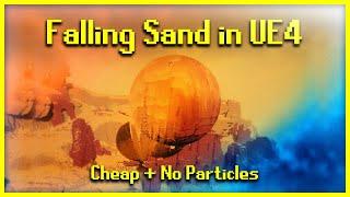 How I made the Falling Sand shader [Free UE4 Tutorial]