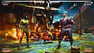 Mortal Kombat X : Liu Kang  VS  Tanya  ( Hard Fatality ) - pc Gameplay 1080p