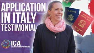 Italian Citizenship Assistance Testimonial - Kristen Helmsteter