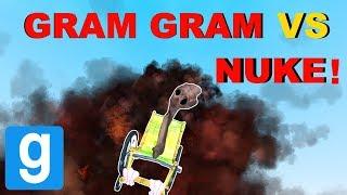 WILL GRAM-GRAM SURVIVE THE NUKE? - Garry's mod Sandbox