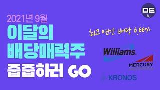 최고 연간배당 6.66% ?! 9월에 사면 좋을 미국배당주를 살펴봅니다. #이달의배당주 #미국주식 #초이스스탁US