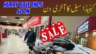 Warehouse Sale ka Last Day Hurry! | Pehli Baar Canada main Mandi Khai | Canada ka sasta Bazar