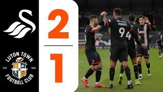 Swansea 2-1 Luton | Highlights