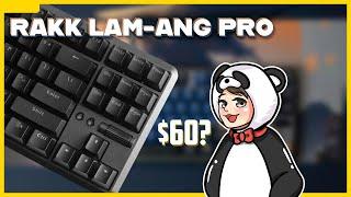 Can a $60 Keyboard thock? | Budget Rakk Lam-Ang Pro mod