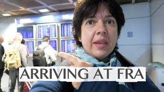 ARRIVING AT FRANKFURT AIRPORT (FRA) - GOING TO LONG DISTANCE TRAIN STATION