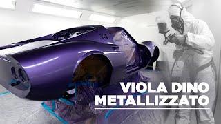 Painting a Dino 246 GTS purple!