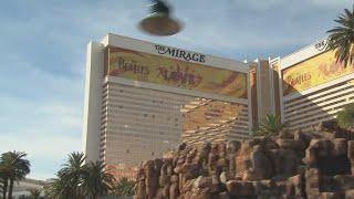 Long-time employees react to the closing of the Mirage Hotel and Casino in Las Vegas