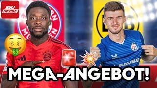 MEGA-ANGEBOT für DAVIES! Premier-League-Coach TRÄUMT vom FC Bayern! BVB jagt TOP-TALENT!