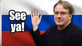 Linux Says “Goodbye, Russia"