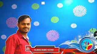 How to wall stencil painting and decorate art bye Rakesh