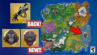 The NEW MASSIVE FORTNITE Update! (Godzilla, Kong & Zapotron)