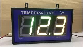 Jumbo Display Temperature Indicator