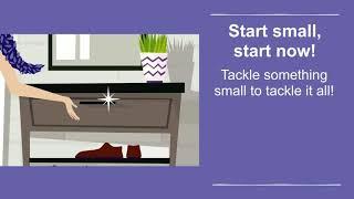 1. Lighten Up - Start Small  - Downsizing Diva TENY