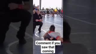 Did you see that coming? #wrestling #kids #kid Sports