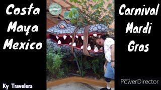 Costa Maya Mexico ~ Carnival Mardi Gras Cruise