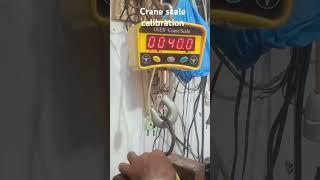 crane scale calibration Malik computer scale