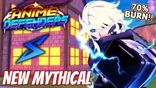 NEW BIONIC MACHINE MYTHICAL From The Golden Knight Portals! - Anime Defenders Roblox