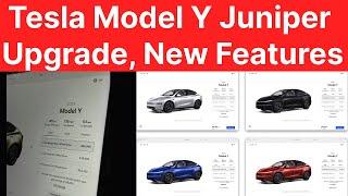 Tesla Model Y Juniper Upgrade, New Features