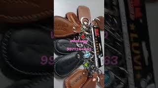  leather luvi keychain  manufacturer from delhi