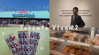 Toronto Vlog#2 | Canada’s Wonderland、Doors Open Toronto、日式咖啡廳️、人生四格拍貼機️ #vlog#Toronto #cafe#留學