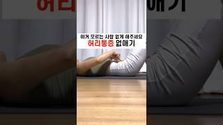 진작 할걸 엉덩이 허리 통증 없애는 볼 마사지 #summerofshorts