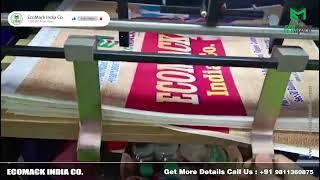 THREE COLOR NONWOVEN BAG PRINTING MACHINE -  International Exhibition & Conference - 2023 | ECOMACK