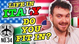 American Living in Italy - Fitting In (Jure Sanguinis Italian Dual Citizenship)