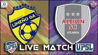 LIVE MATCH | Limeno Georgia v. Albion SC Atlanta | UPSL Georgia Premier Division | June 18, 2025